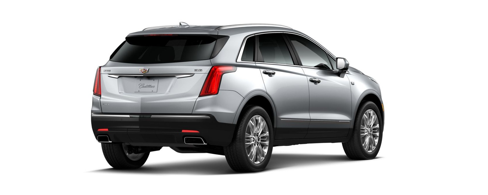 2019 Cadillac XT5 Premium Luxury Rear Silver Exterior